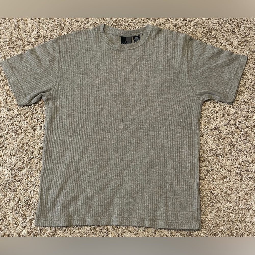J. Ferrar Ribbed Tee - Picture 1 of 2